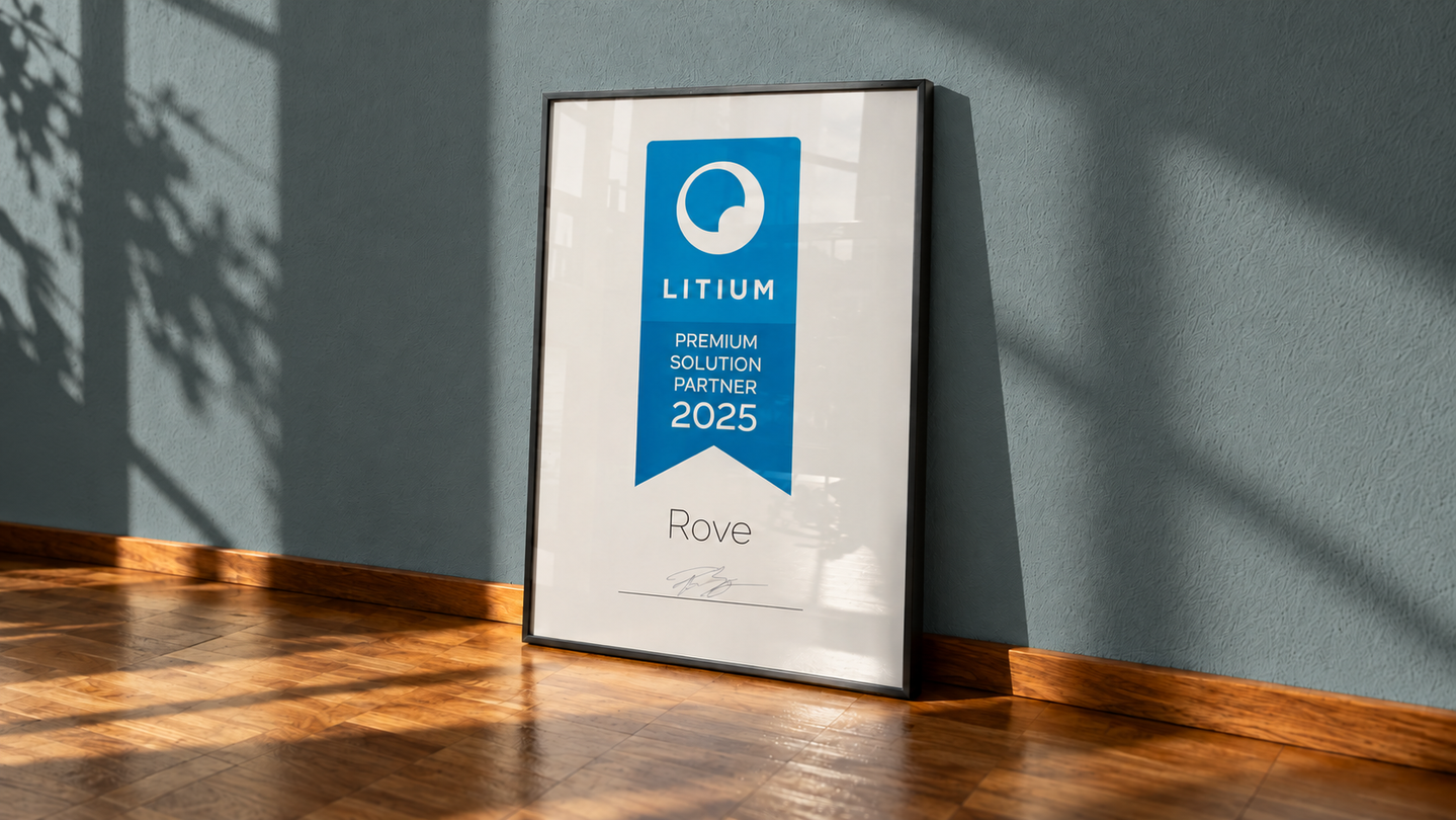 Rove utsedd till Litium Premium Partner 2025